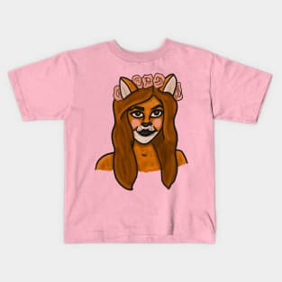 Fox Person Kids T-Shirt